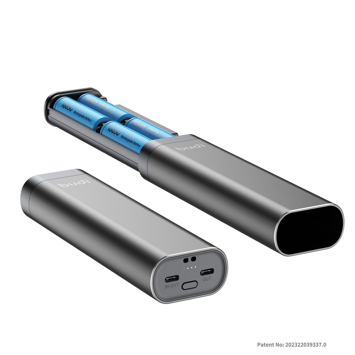 budi 18650 Battery Charger & 20W PD Power Bank