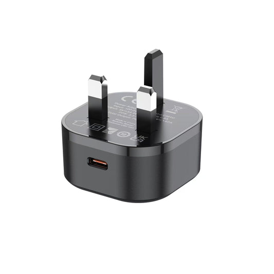 budi 20W USB-C PD Wall Charger (UK Plug)